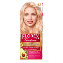 Plaukų dažai FLOREX 8.7 (Havajų pliažas)